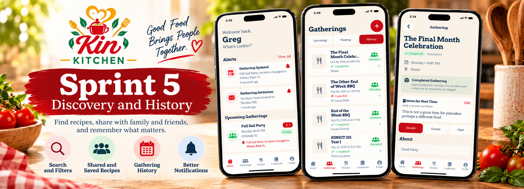 Kin Kitchen: Discovery and History