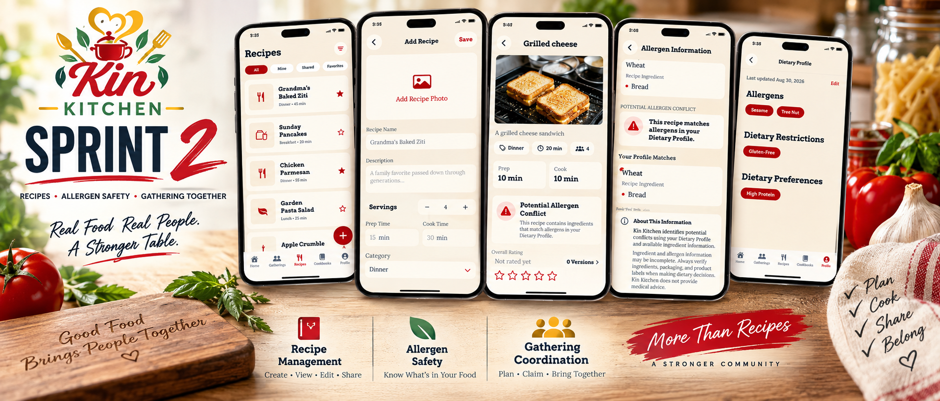 Kin Kitchen: MVP Reached
