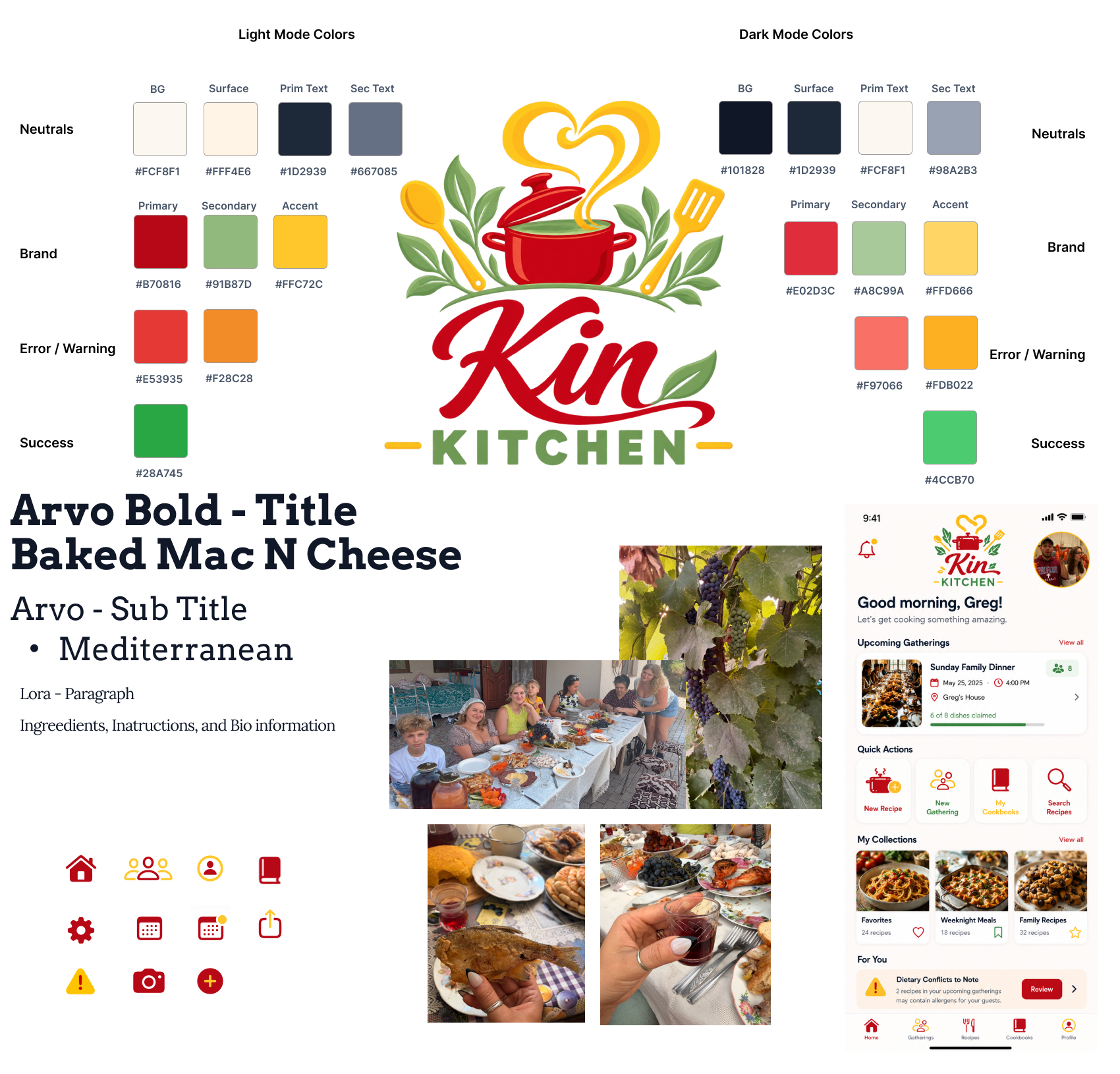 Kin Kitchen: Clearing the Vision!